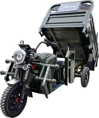 Tricycles électriques de 1000W Camion de marchandises Autodéchargeur 3 roues Moto pour adulte