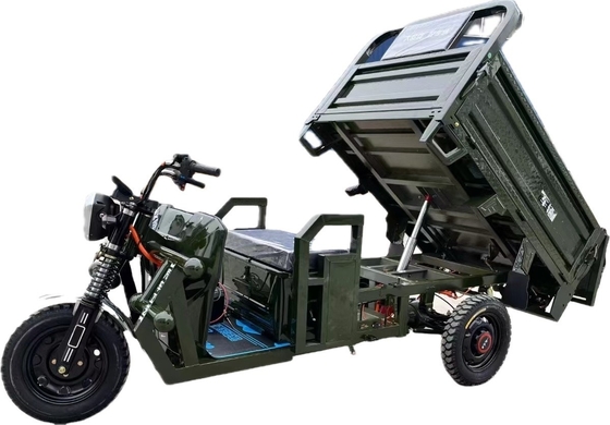 Tricycles électriques de 1000W Camion de marchandises Autodéchargeur 3 roues Moto pour adulte
