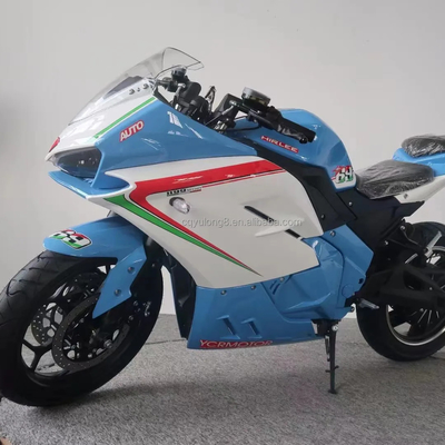 Motos de course 5000W 72V moteur CC sans balai avec conception de frein hydraulique Expédition