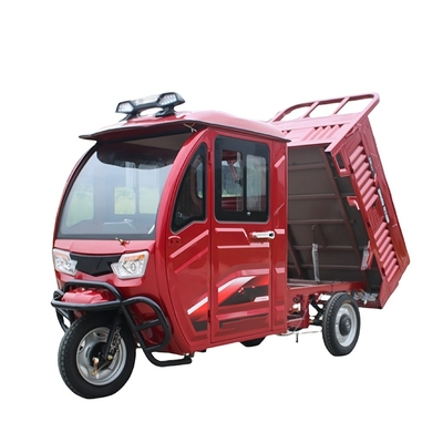 Tricycles électriques à batterie de 1500W semi-fermés pour le fret 0-40km/h Vitesse et voiture à batterie