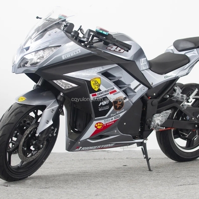 Vitesse max. 80km/h 17 pouces moto électrique 3000W 72V affichage LCD Vélo de montagne