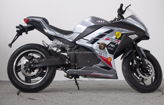 Vitesse max. 80km/h 17 pouces moto électrique 3000W 72V affichage LCD Vélo de montagne
