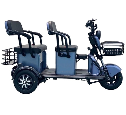 500W Véhicule électrique de transport de passagers Tricycle pour personnes âgées avec 15-20° capacité et énergie