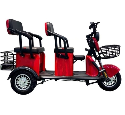 500W Véhicule électrique de transport de passagers Tricycle pour personnes âgées avec 15-20° capacité et énergie