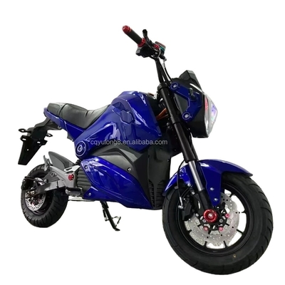 Vitesse maximale 60-80 Km/h Scooter électrique à moteur CEE/COC de 3000w pour adultes 72V design élégant