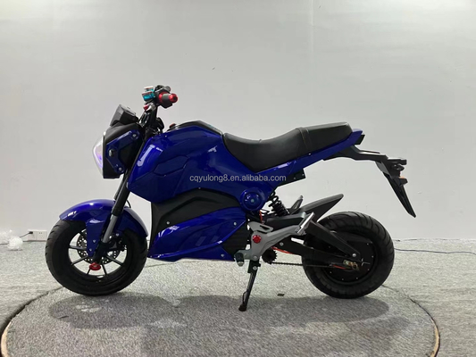 Vitesse maximale 60-80 Km/h Scooter électrique à moteur CEE/COC de 3000w pour adultes 72V design élégant
