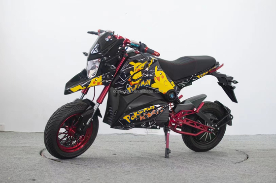 60-80 Km/h haut débit motocycle électrique scooter à vélo avec batterie au lithium