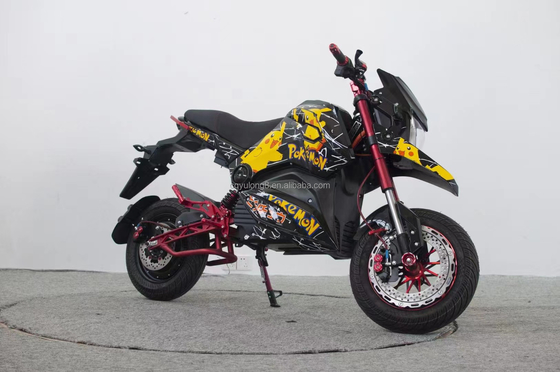 60-80 Km/h haut débit motocycle électrique scooter à vélo avec batterie au lithium