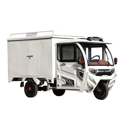 Camion express à tricycle électrique entièrement fermé de 60V 1800W avec plusieurs options de couleurs