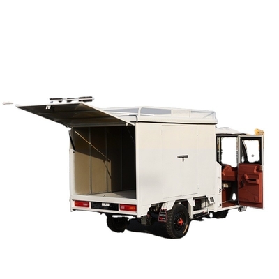 Camion express à tricycle électrique entièrement fermé de 60V 1800W avec plusieurs options de couleurs