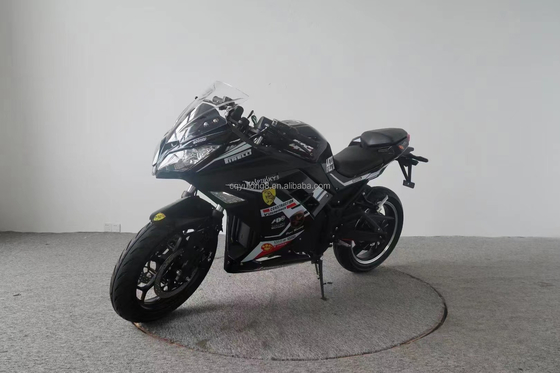 17 pouces pneu haute vitesse 3kw 80 km/h Moto à batterie