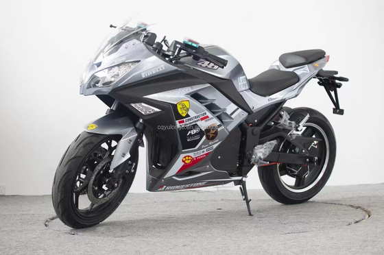 17 pouces pneu haute vitesse 3kw 80 km/h Moto à batterie