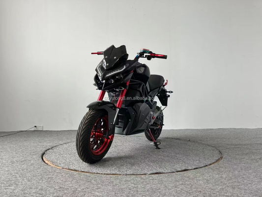 Moto électrique à grande vitesse 80 km/h course moto électrique pour adultes