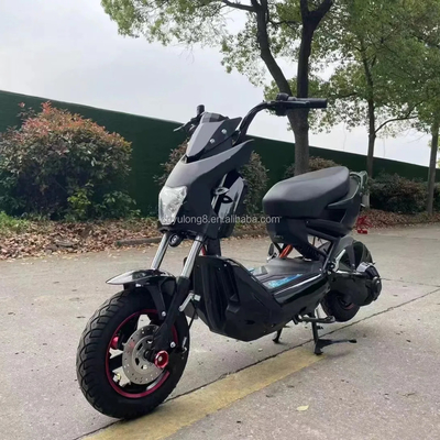 Scooter électrique de moto de 800W avec moteur sans balai et cadre en acier