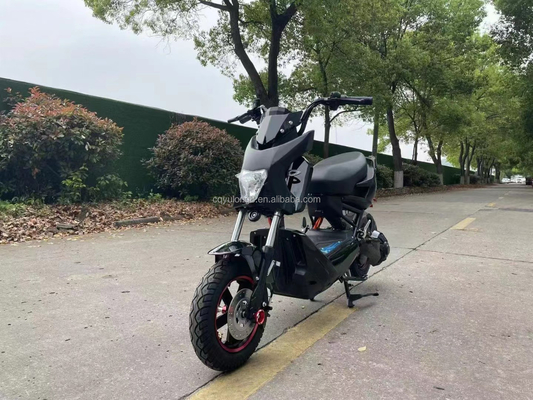 Scooter électrique de moto de 800W avec moteur sans balai et cadre en acier
