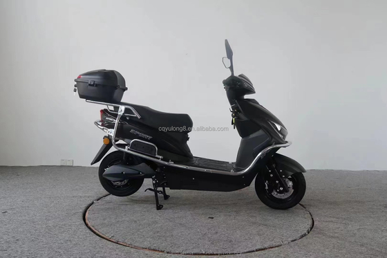 Motorcycle électrique à frein à disque avec 1000W/2000W/3000W de puissance moteur et pneu 3.0-10