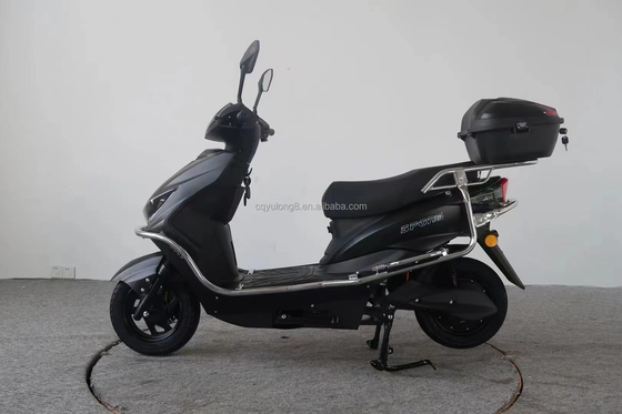 Motorcycle électrique à frein à disque avec 1000W/2000W/3000W de puissance moteur et pneu 3.0-10