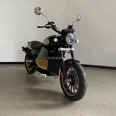 Livraison de moto électrique avec frein à disque et écran LCD 5000W batterie remplaçable