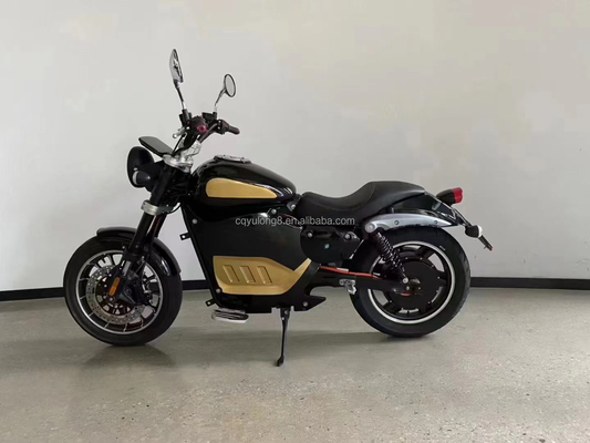 Livraison de moto électrique avec frein à disque et écran LCD 5000W batterie remplaçable