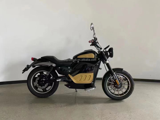 Livraison de moto électrique avec frein à disque et écran LCD 5000W batterie remplaçable