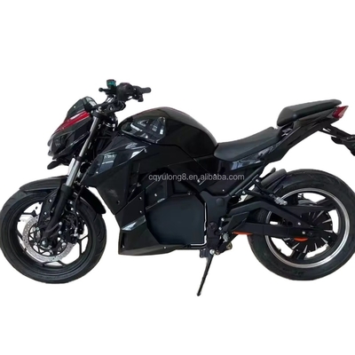 Moto de course électrique 72V3000W avec vitesse maximale de 100KM/h et système de freinage à disque