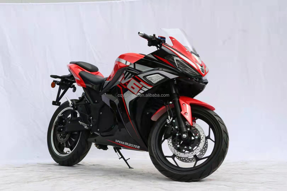 Double frein à disque 72V moto électrique avec 3000W-10KW de puissance et une charge maximale de 200 kg