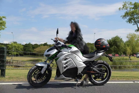 Moto électrique 72V 3000W Moto de course électrique avec grande puissance