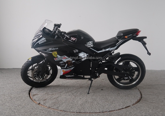 Une moto électrique à écran LCD intelligent avec une vitesse de 65 à 120 km/h et un design élégant