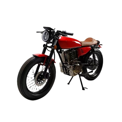 Motos électriques rétro pour la conduite de rue 10 pouces pneu 6-8 heures de charge