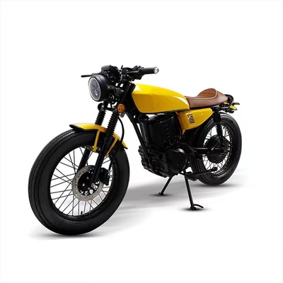 Motos électriques rétro pour la conduite de rue 10 pouces pneu 6-8 heures de charge