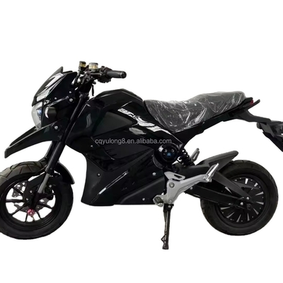 Motocycle électrique SKD M5 de 3000W avec batterie amovible et trajet écologique