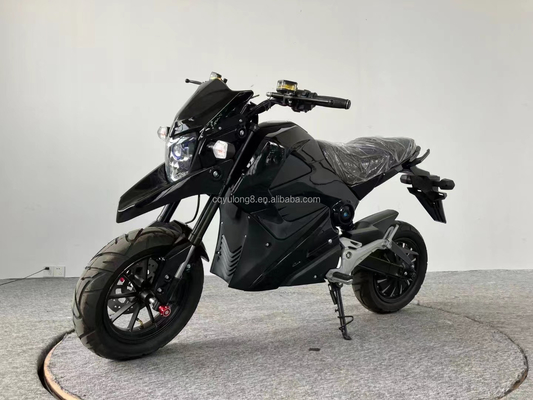 Motocycle électrique SKD M5 de 3000W avec batterie amovible et trajet écologique