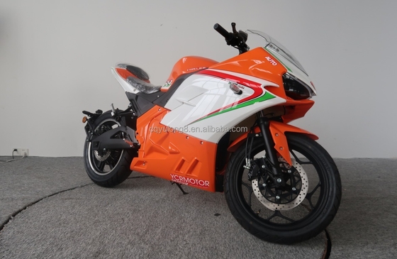 Moto de course 72V 10000W Vitesse maximale 120km/h DKD Moto électrique pour l'aventure