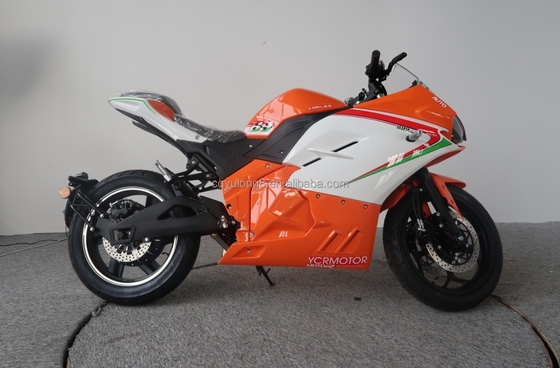 Moto de course 72V 10000W Vitesse maximale 120km/h DKD Moto électrique pour l'aventure