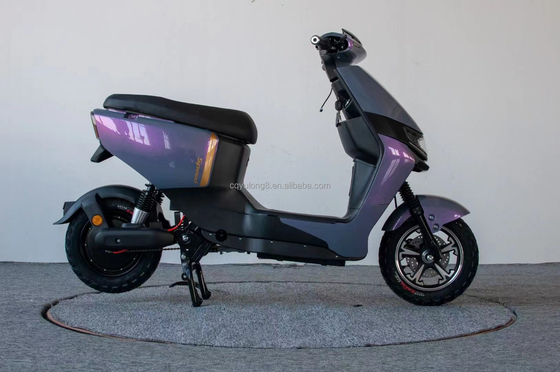 Vitesse 48V 2 roues vélo électrique pour la circulation urbaine et les employés de bureau Charge maximale 200kg