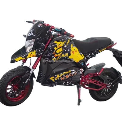 Modèle cool Motocycle 1000W 1500W Off-Road Retro Motocycle avec option de personnalisation