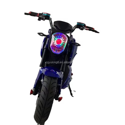 20a batterie au lithium 1500w 12 pouces 72v moto électrique pour adultes course longue distance