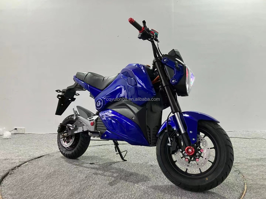 20a batterie au lithium 1500w 12 pouces 72v moto électrique pour adultes course longue distance