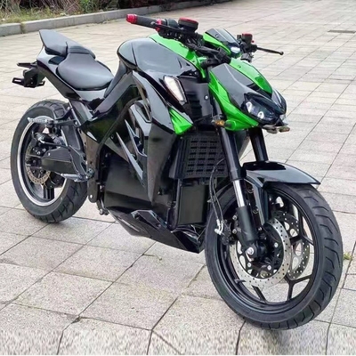 Motos électriques CEE à chaud de 72 V à 3000 W avec moteur à brosse et pneu avant 110/70-17