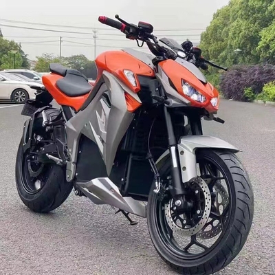 Motos électriques CEE à chaud de 72 V à 3000 W avec moteur à brosse et pneu avant 110/70-17
