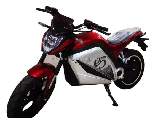 2000W/3000W/5000W Puissance du moteur Scooter électrique de vélo de terre 72V à batterie Moto de course