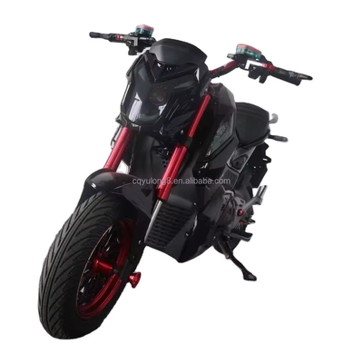 Une moto électrique tout-terrain personnalisée avec une vitesse maximale de 80 km/h et une batterie au lithium.