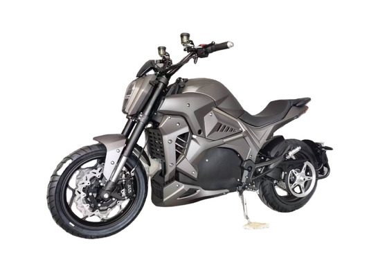 Moto de course électrique personnalisée 72v 3000W 5000W avec frein à disque et refroidissement à l'eau