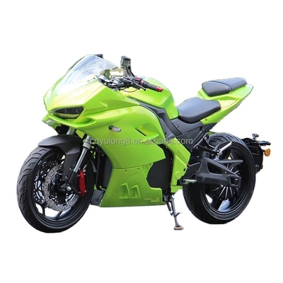 Moto électrique à moteur moyen avec pneu de 17 pouces et configuration de fin de portée de 80 à 120 km