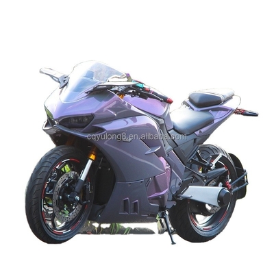 Moto électrique à moteur moyen avec pneu de 17 pouces et configuration de fin de portée de 80 à 120 km