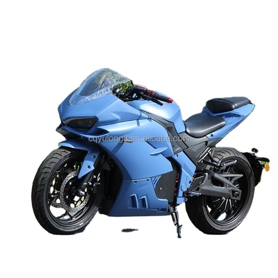 Moto électrique à moteur moyen avec pneu de 17 pouces et configuration de fin de portée de 80 à 120 km
