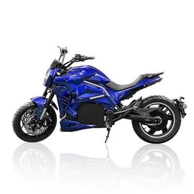 Moto de course électrique personnalisée 72V 3000w Moteur à traction moyenne Off-Road Sportbikes