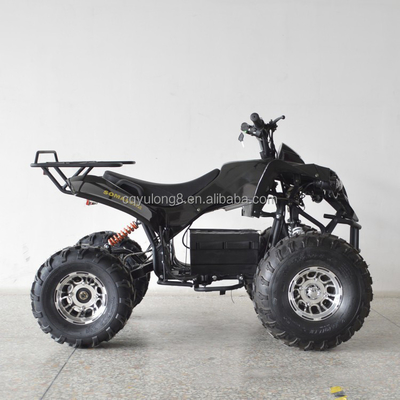 VTT électrique de 1000w avec transmission d'arbre et système de freinage à tambour avant à tambour arrière