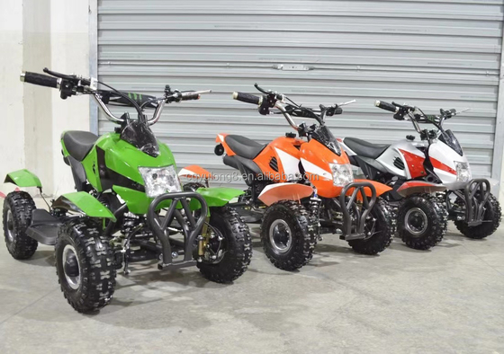 49cc Quad Bike pour enfants Mini ATV 4x4 pour enfants avec chaîne motrice et pièces détachées